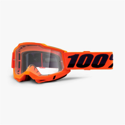 Купить Очки 100% Accuri 2 Goggle Orange / Clear Lens