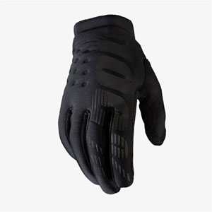 Купить Мотоперчатки 100% Brisker Glove Black/Grey