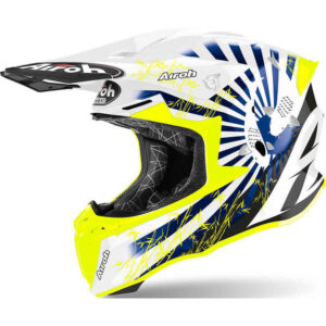 Купить Шлем для эндуро и кросса Airoh Twist 2.0 Katana Blue Gloss