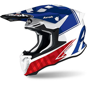 Купить Шлем для эндуро и кросса Airoh Twist 2.0 Tech Blue Gloss