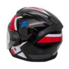Купить Шлем KIOSHI 526 открытый со стеклом и очками черный/красный