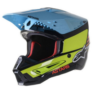 Купить Шлем Alpinestars S-M5 Speed Helmet White/Blue/Red