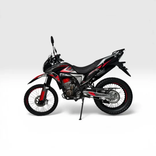 Купить мотоцикл Regulmoto TE (Tour Enduro) 4 valve oil черный/красный с бесплатной доставкой без переплат + ПТС и рассрочка